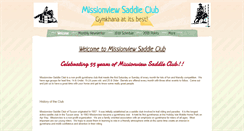 Desktop Screenshot of missionviewsaddleclub.com