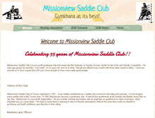 Tablet Screenshot of missionviewsaddleclub.com